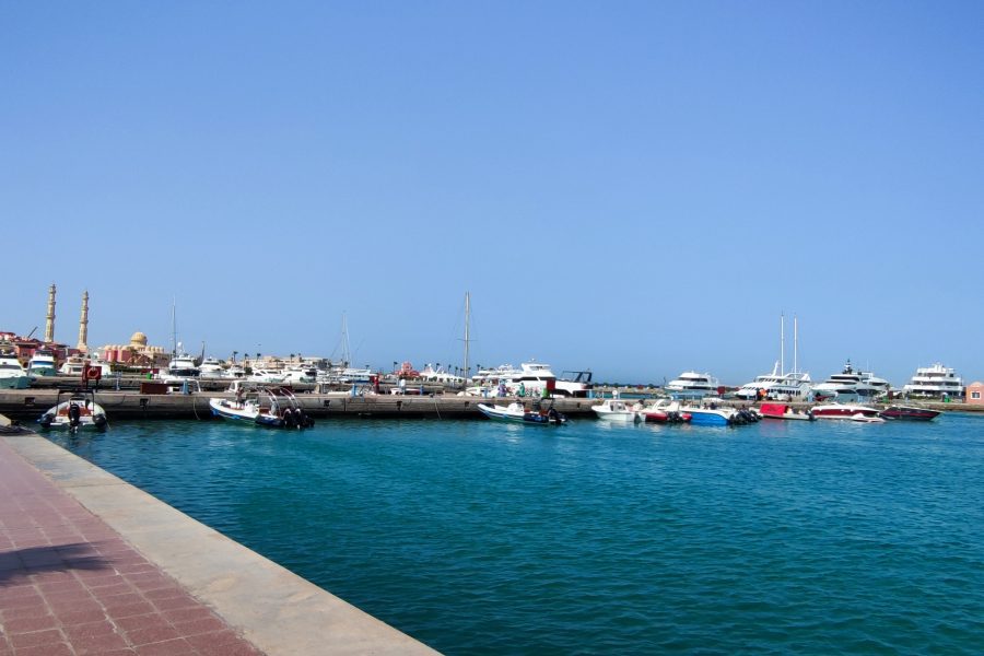 visiting Hurghada marina