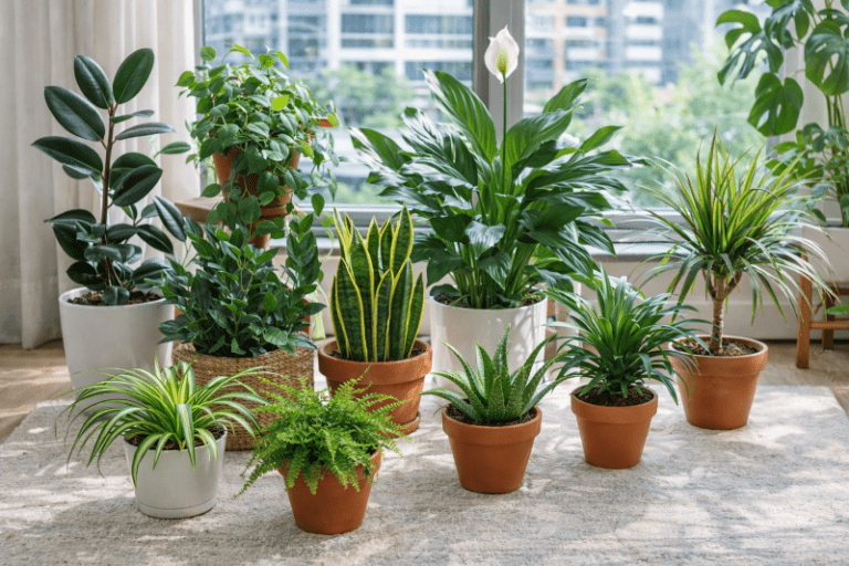 Air-Purifying Apartment Plants - The Top 10 Species to Freshen Your Home Naturally