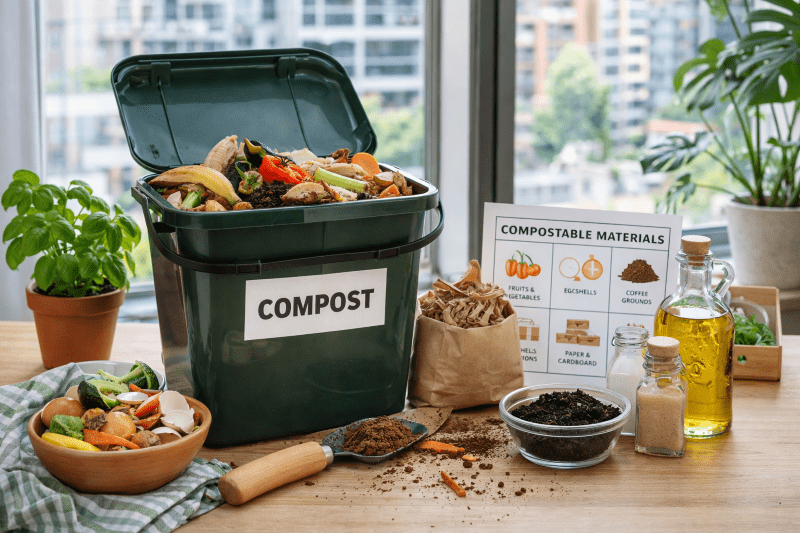 How to Compost in Your Apartment – Complete Guide to Sustainable Living