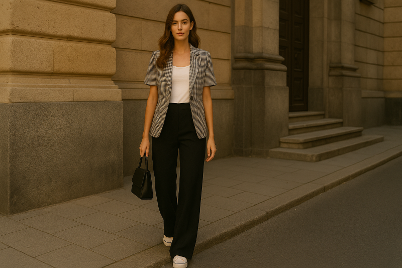 Cu ce se poartă pantalonii largi