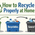 How to Recycle Correctly at Home - complete guide