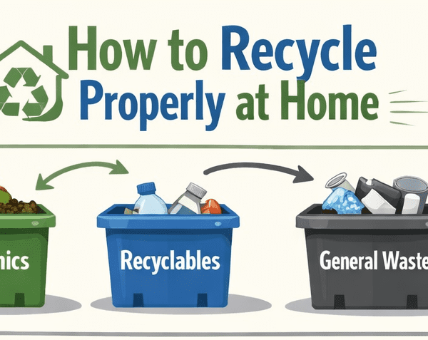 How to Recycle Correctly at Home - complete guide