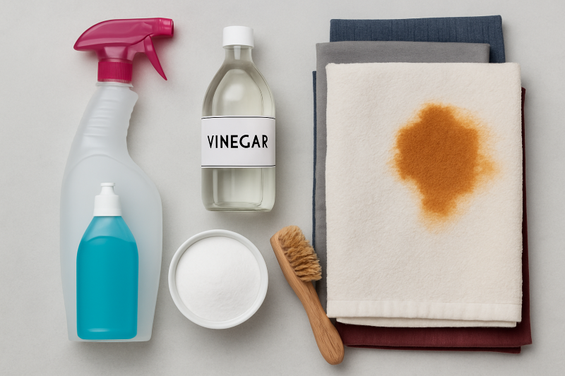 Effective solutions to remove old stains from clothes