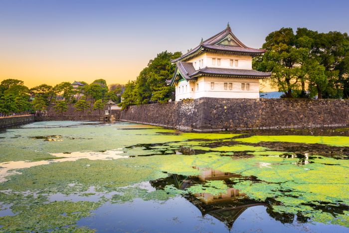 Imperial Palace in Tokyo Japan