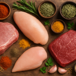 Cele mai bune condimente pentru carne de porc, pui și vită