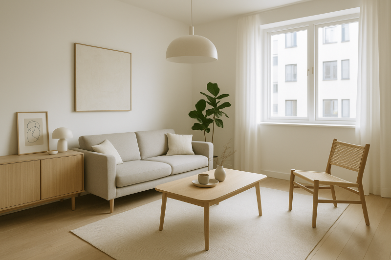 Minimalist decor ideas for small apartments