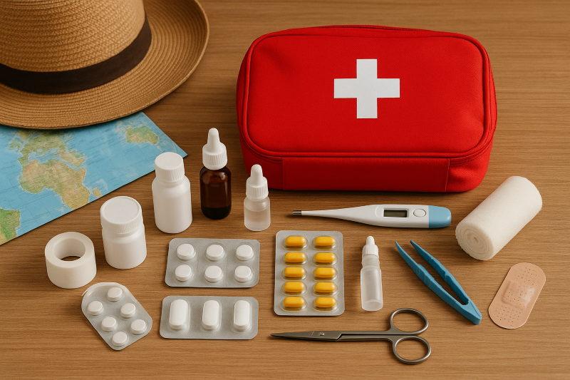 What to put in your travel medical kit