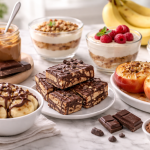 Deserturi rapide și delicioase din trei ingrediente