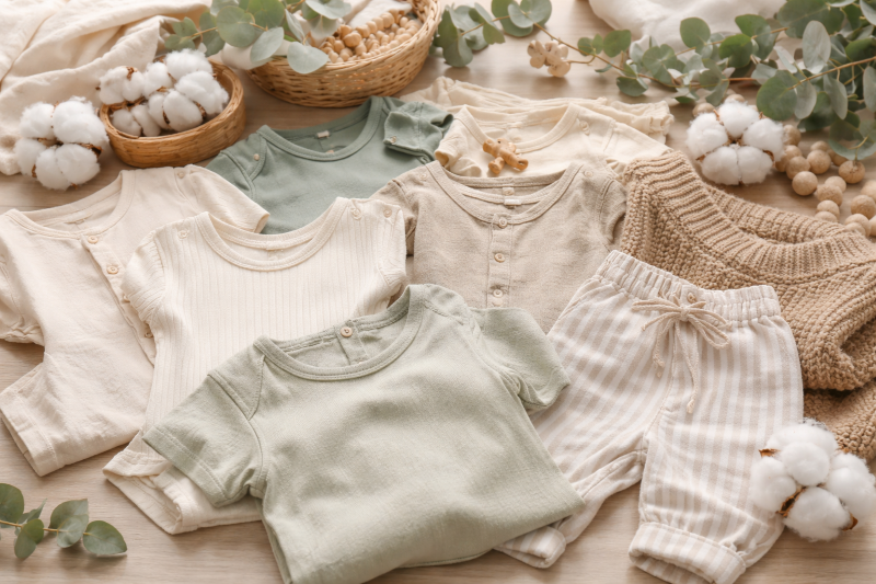 Natural clothing for children and babies