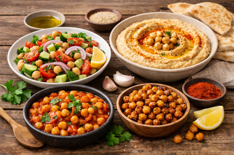 Meniu cu năut pe masă rustică