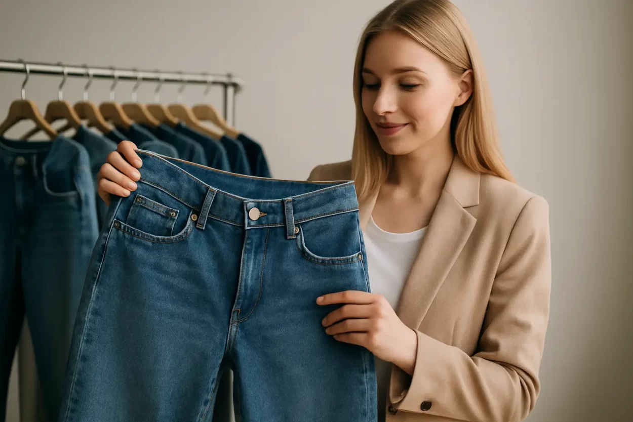 How to choose jeans that fit you well, quickly
