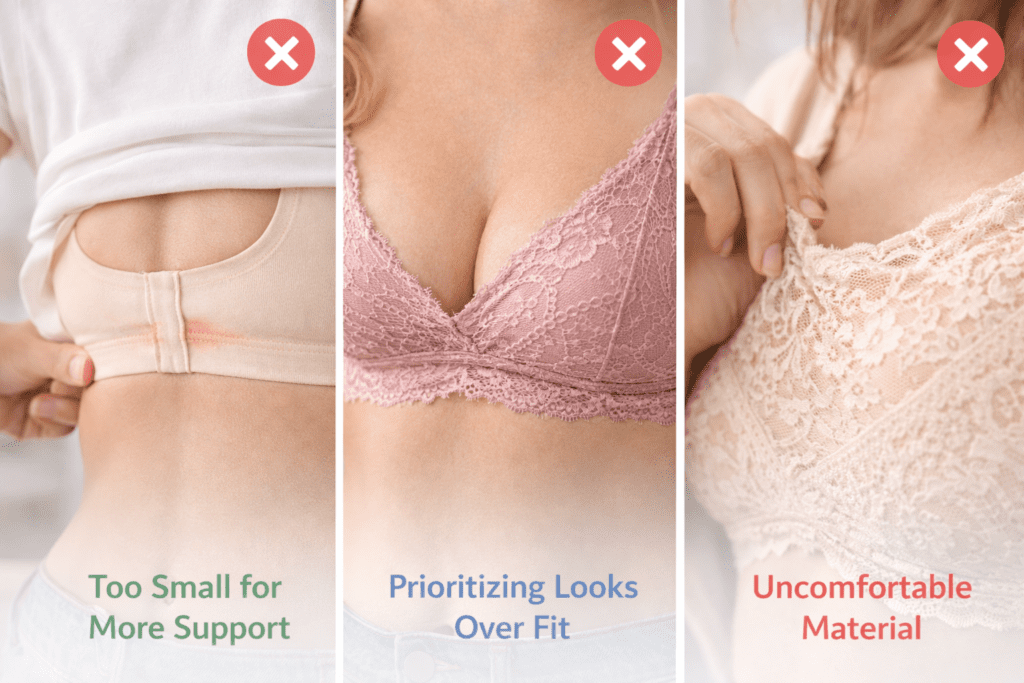 Common Mistakes When Choosing a Wireless Bra