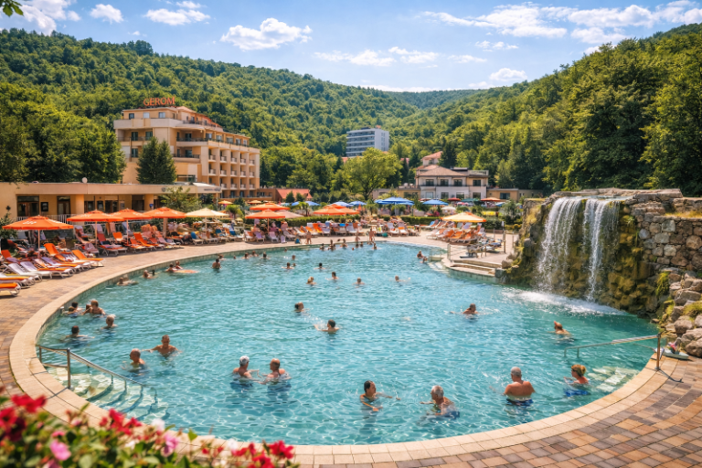 Geoagiu-Băi thermal resort paradise