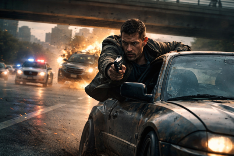 Recenzie film Last Bullet Urmare pe autostradă în noapte