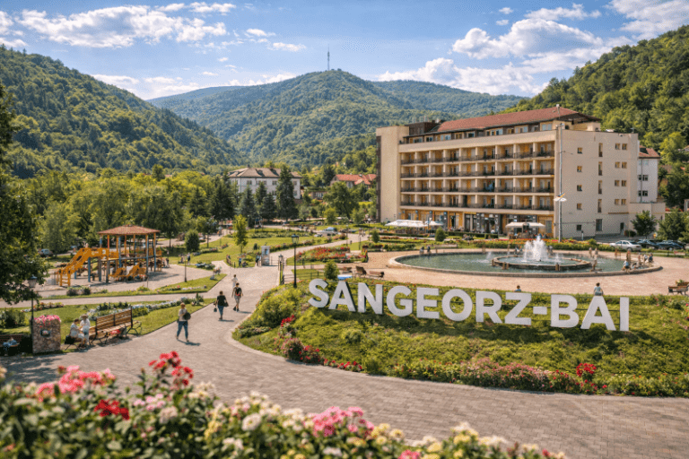 Stațiune montană cu piscine termale Sangeaorz Bai