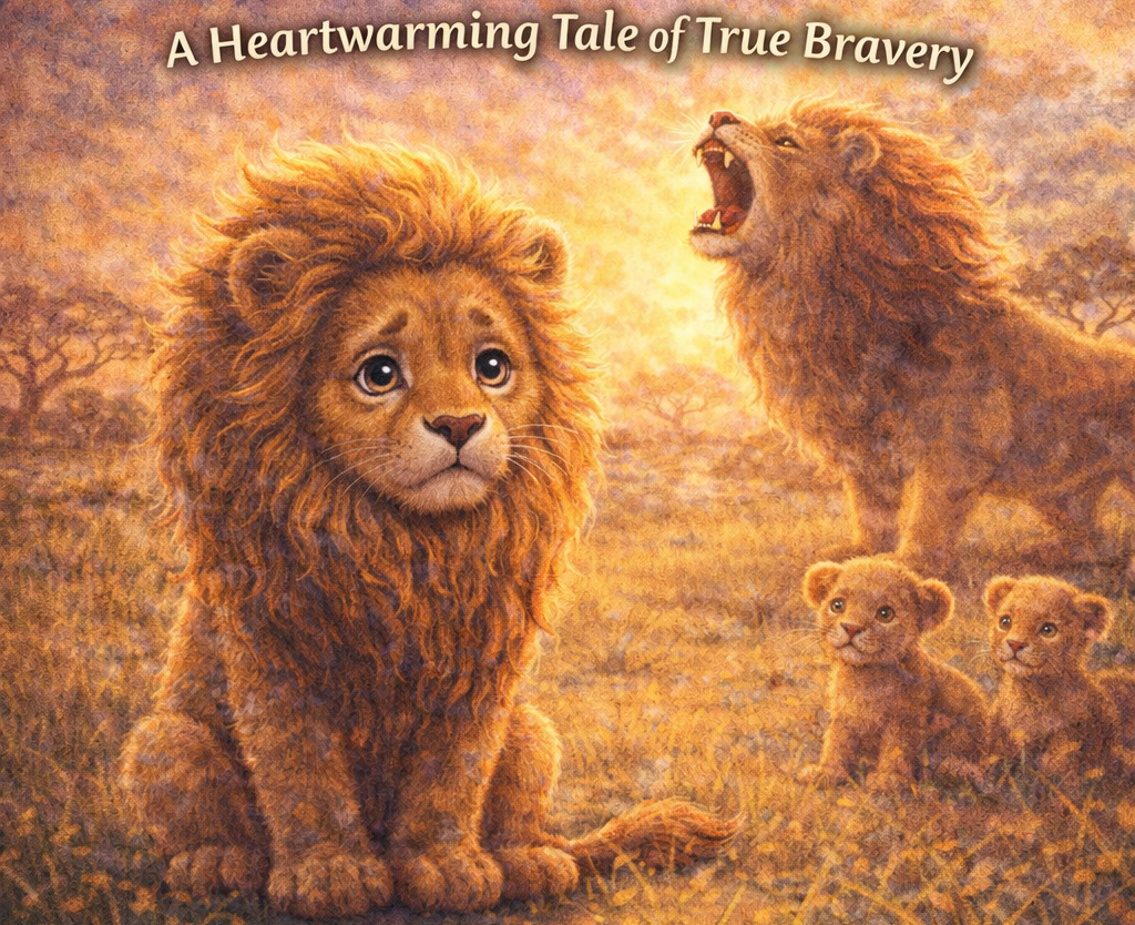 audiobook The Courageous Lion Who Refused to Roar - A Heartwarming Tale of True Bravery