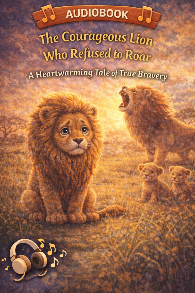 audiobook The Courageous Lion Who Refused to Roar - A Heartwarming Tale of True Bravery