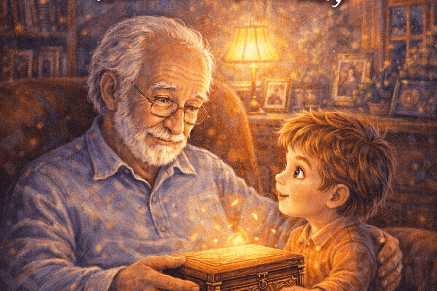 audiobook Grandfather and the Wooden Box