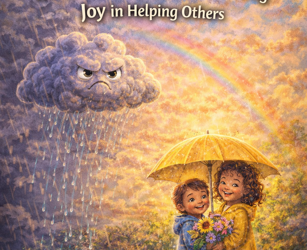 audiobook Grumpy Cloudlet - A Heartwarming Tale About Finding Joy in Helping Others