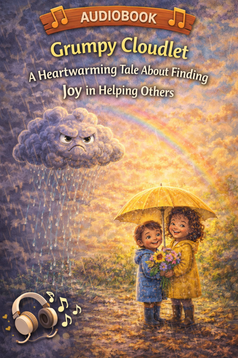 audiobook Grumpy Cloudlet - A Heartwarming Tale About Finding Joy in Helping Others