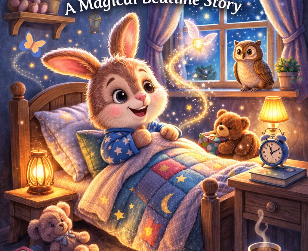 audiobook The Bunny Who Wouldn't Sleep - A Magical Bedtime Story