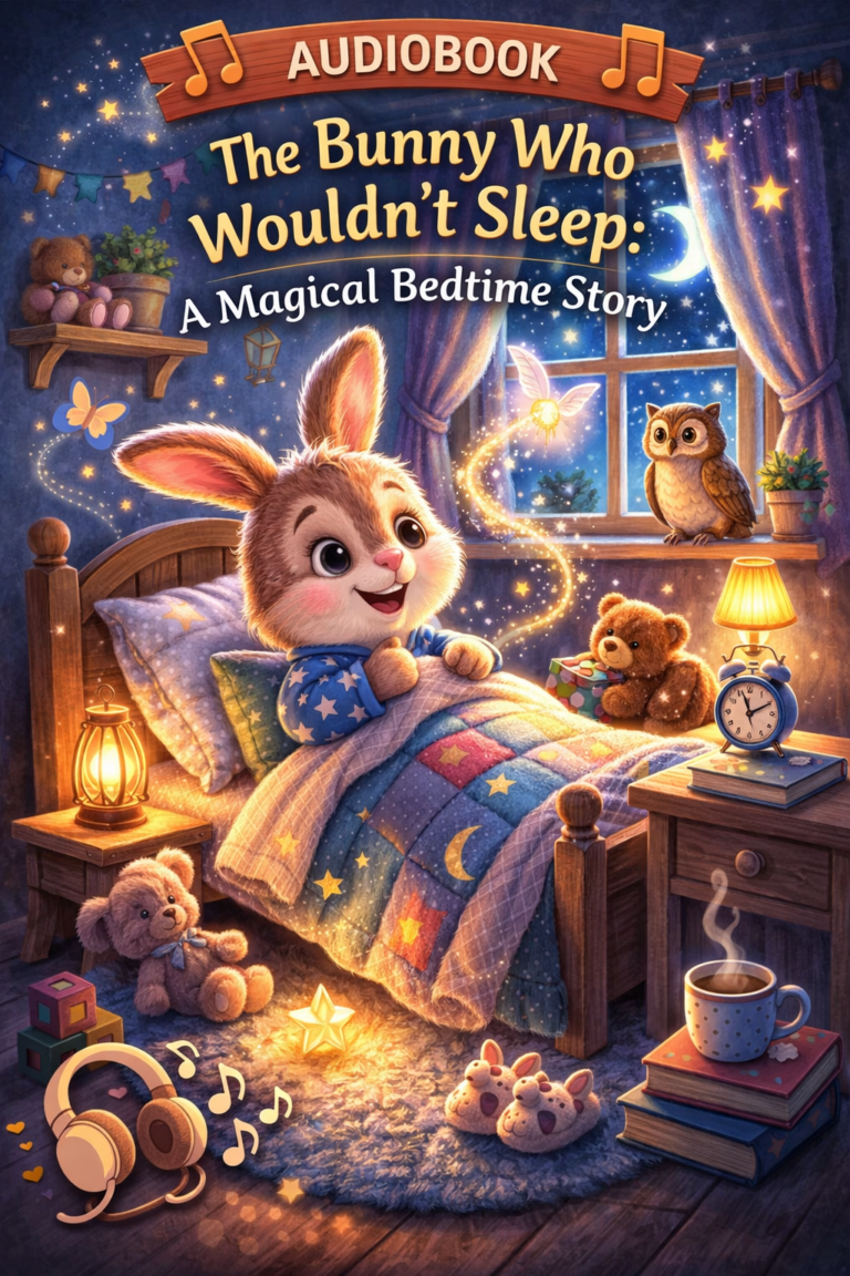 audiobook The Bunny Who Wouldn't Sleep - A Magical Bedtime Story