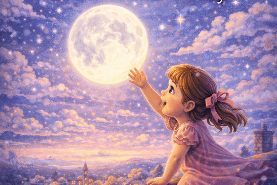 audiobook The Little Girl Who Wanted to Touch the Moon
