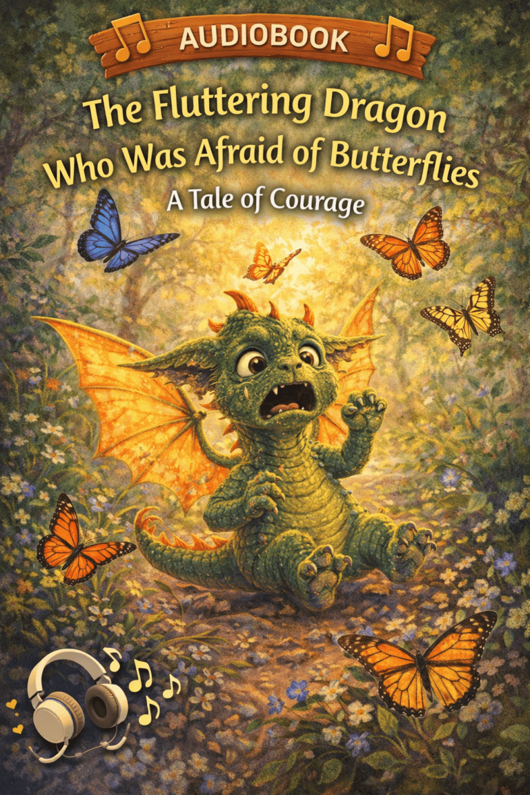 audiobook the Fluttering Dragon Who Was Afraid of Butterflies