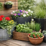 12 Container Garden Ideas for Small Spaces