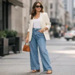 How to Style Wide Leg Jeans That Actually Work