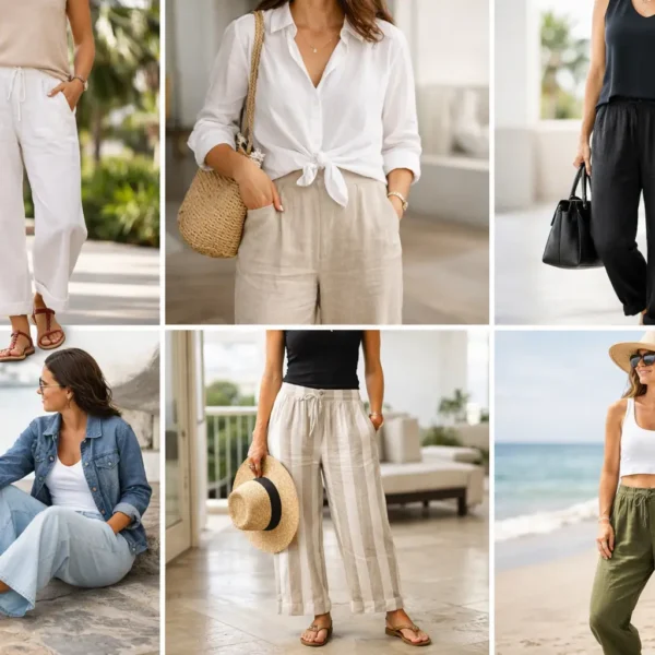 10 Easy Linen Pants Outfits to Copy