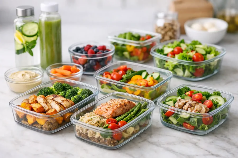 Healthy Weekly Meal Prep Example That Works