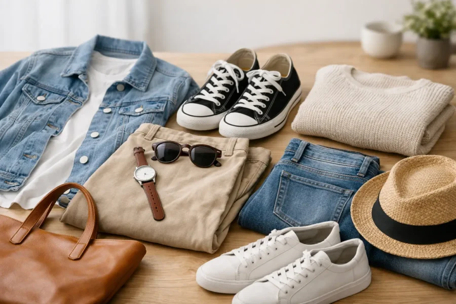 Weekend Wardrobe Built From Basics That Works