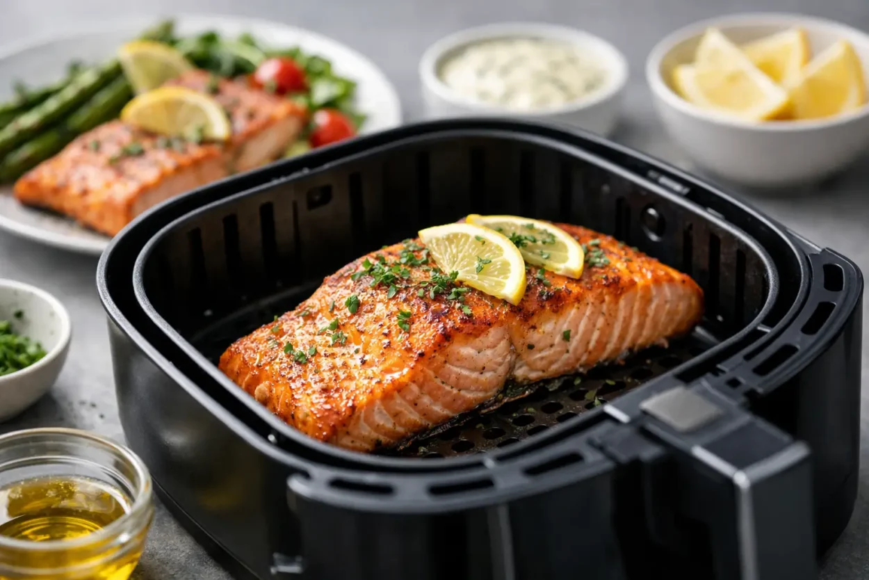 Air Fryer Salmon That Turns Out Perfect