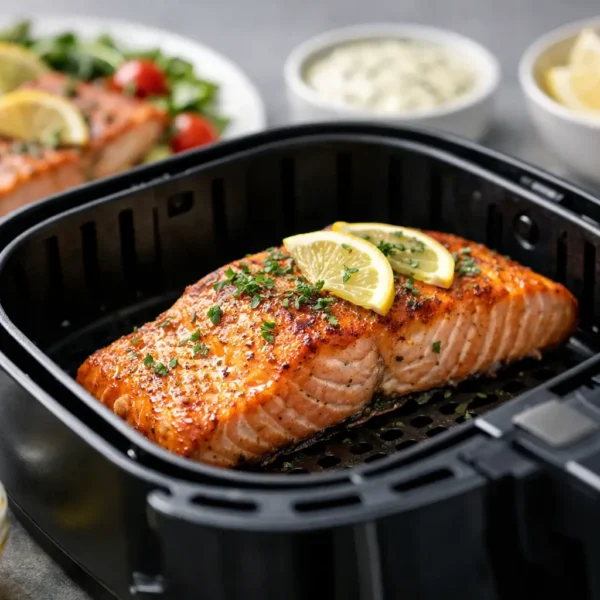 Air Fryer Salmon That Turns Out Perfect