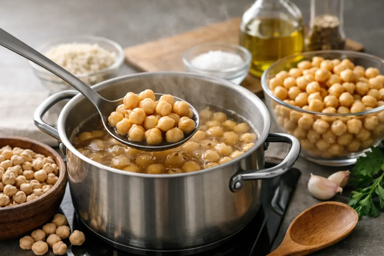 How to Cook Dried Chickpeas the Easy Way