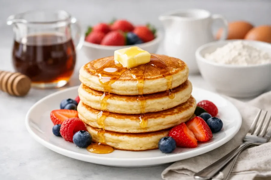 How to Make Fluffy Pancakes at Home