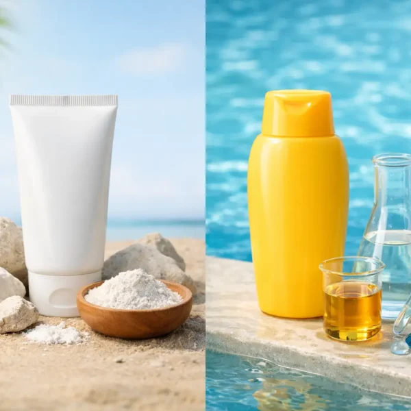 Mineral Sunscreen vs Chemical Sunscreen
