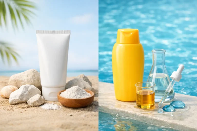 Mineral Sunscreen vs Chemical Sunscreen