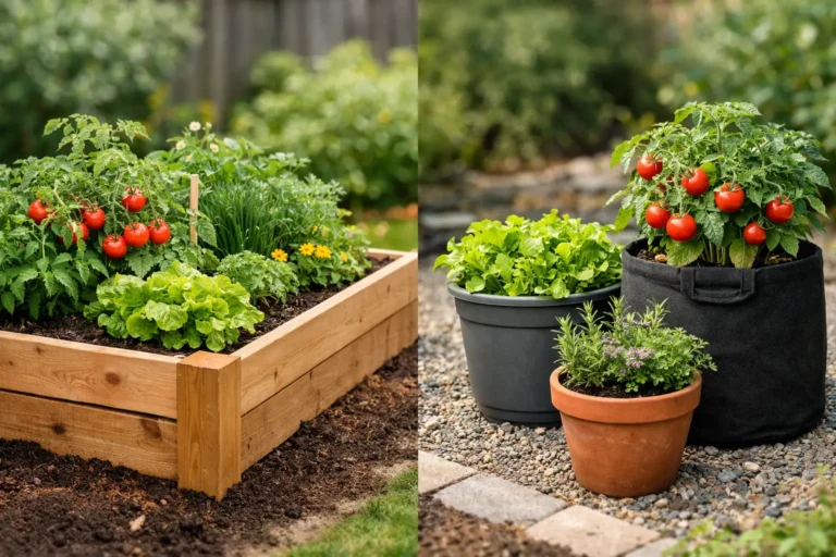 Raised Garden Bed vs Containers: Which Wins?