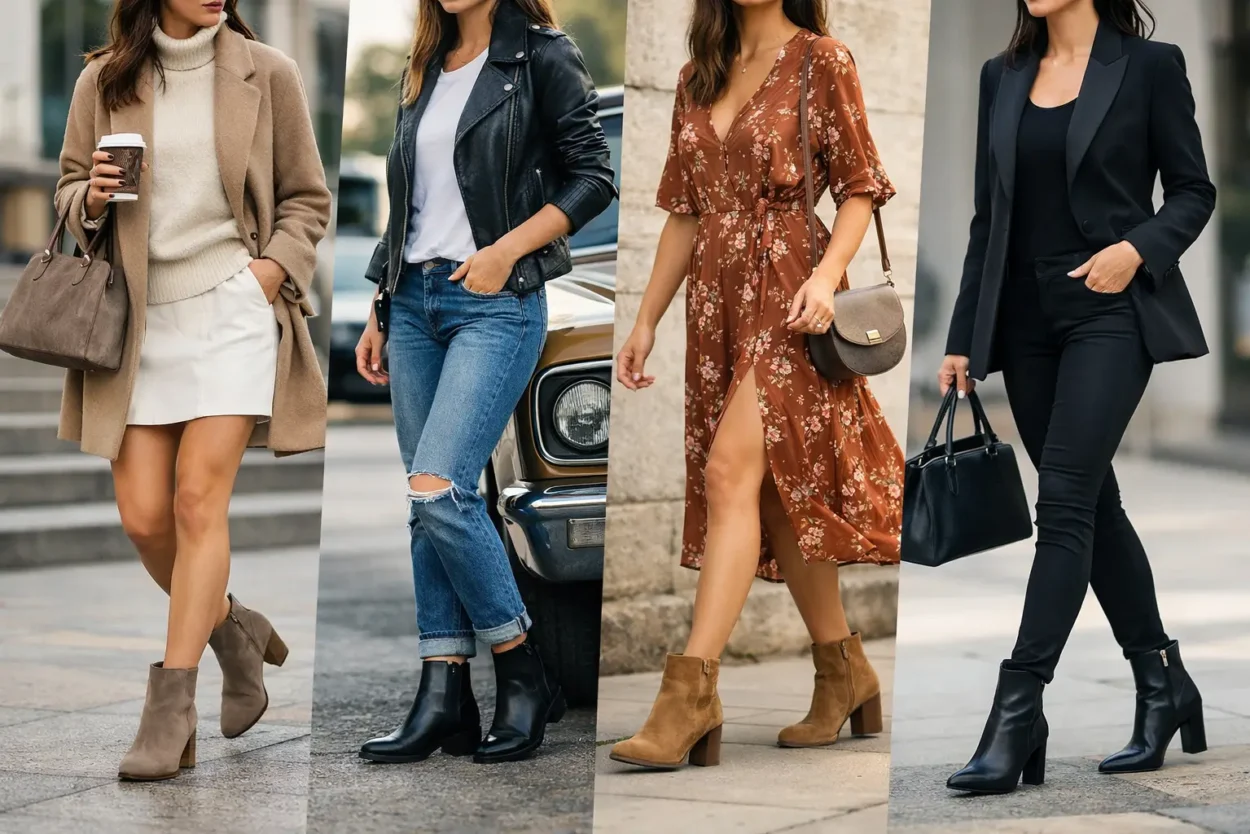 12 Ankle Boots Outfit Ideas for Every Plan