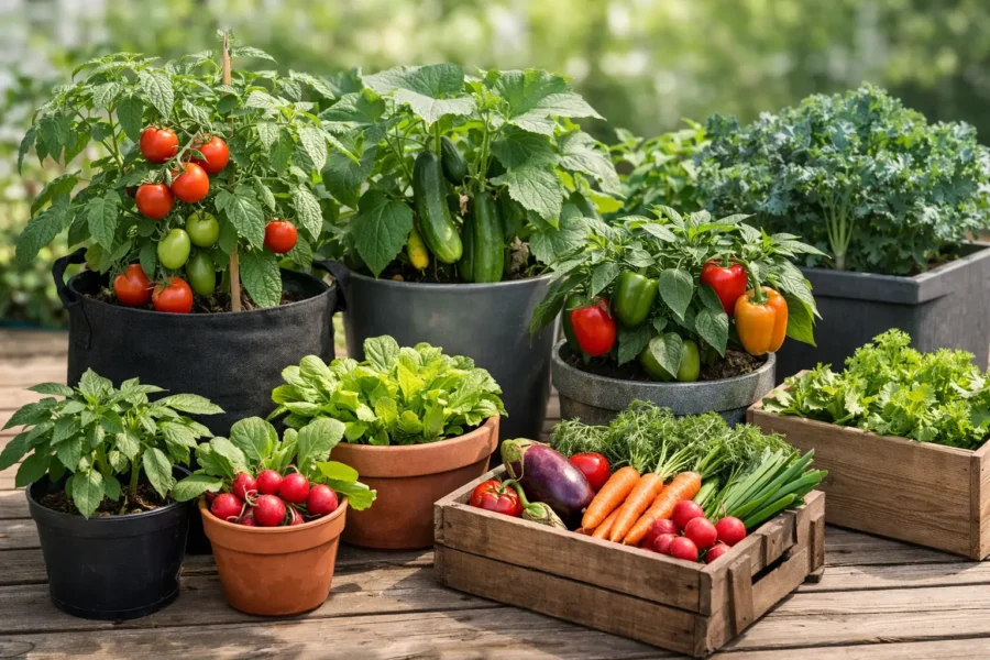 12 Best Vegetables for Containers to Grow