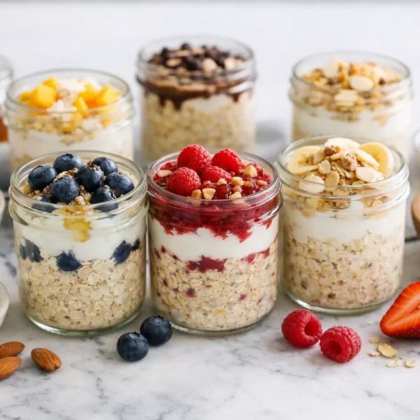 7 Easy Overnight Oats With Yogurt Recipes
