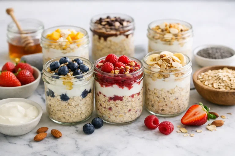 7 Easy Overnight Oats With Yogurt Recipes