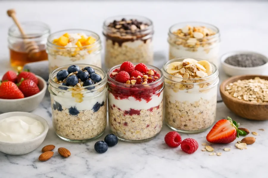 7 Easy Overnight Oats With Yogurt Recipes
