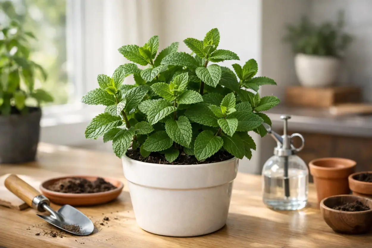 How to Grow Mint Indoors Successfully