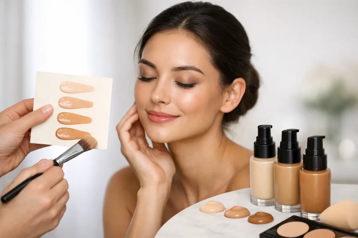 How to Choose Foundation Shade That Looks Natural