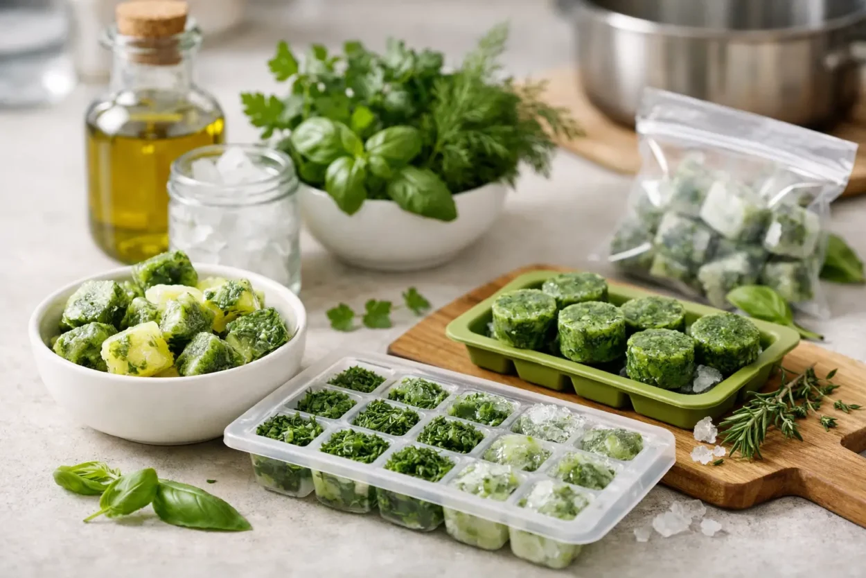 How to Freeze Fresh Herbs for Easy Cooking