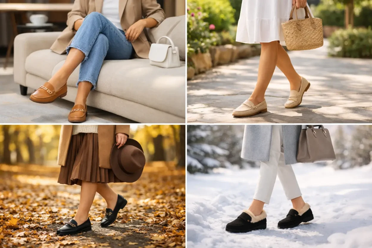 How to Style Loafers for Women in Every Season