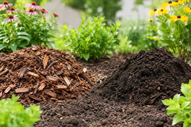 Mulch Versus Compost: What Your Garden Needs